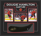 Dougie Hamilton - Signed & Framed Stickblade - ft. Calgary Flames Photo Collection