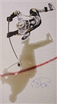Evgeni Malkin - Signed 14x28 Canvas Penguins Overhead Shadow 
