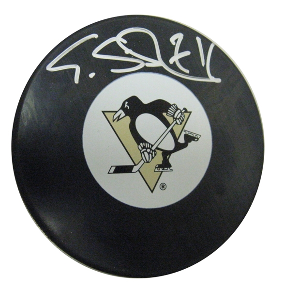 Evgeni Malkin - Signed Pittsburgh Penguins Autograph Series Puck 