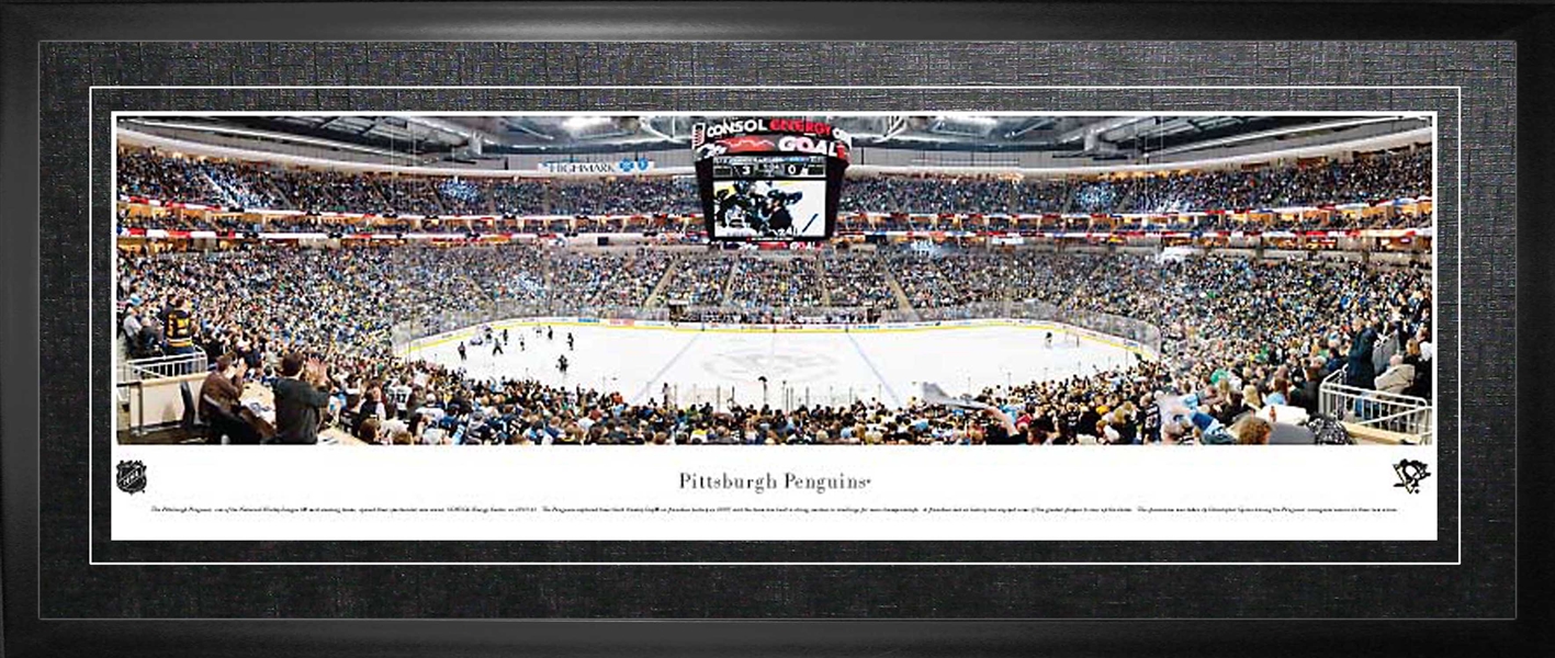 Pittsburgh Penguins Framed Panorama Arena