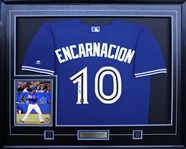 Edwin Encarnacion - Signed & Jersey Toronto Blue Jays Blue Jersey 