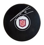 James Van Riemsdyk - Signed World Cup of Hockey 2016 Team USA Puck