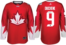 Matt Duchene - Signed Team Canada 2016 World Cup Jersey 