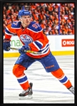 Connor McDavid -  Framed 20x29" Edmonton Oilers Orange Action Canvas