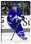 Auston Matthews - 20x29" Toronto Maple Leafs Canvas 