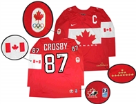 Sidney Crosby - Signed Jersey Replica Canada Red 2014 Olympics