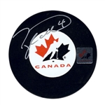 Taylor Hall - Signed Team Canada Autograph Series Puck