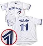 Kevin Pillar - Signed Toronto Blue Jays White Jersey 