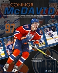 Connor McDavid - 16x20 Career Collage Oilers Captain