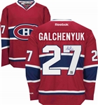 Alex Galchenyuk - Signed Jersey Replica Red Canadiens