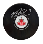 2016 World Cup Of Hockey Puck Package - Matt Duchene Signed Team Canada Puck & Nathan MacKinnon Signed North America Puck  & James Van Riemsdyk Signed USA Puck
