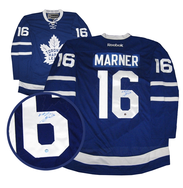 Mitch Marner - Signed Jersey Leafs Replica Blue