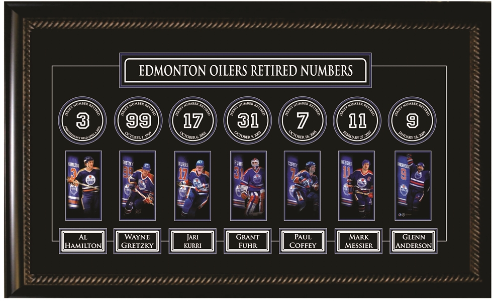 Edmonton Oilers Banner Frame