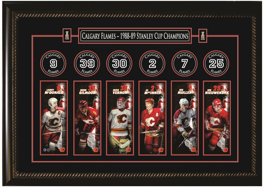 Calgary Flames - Banner Frame
