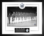 Toronto Maple Leafs - Framed 1960s Team 100th Anniversary