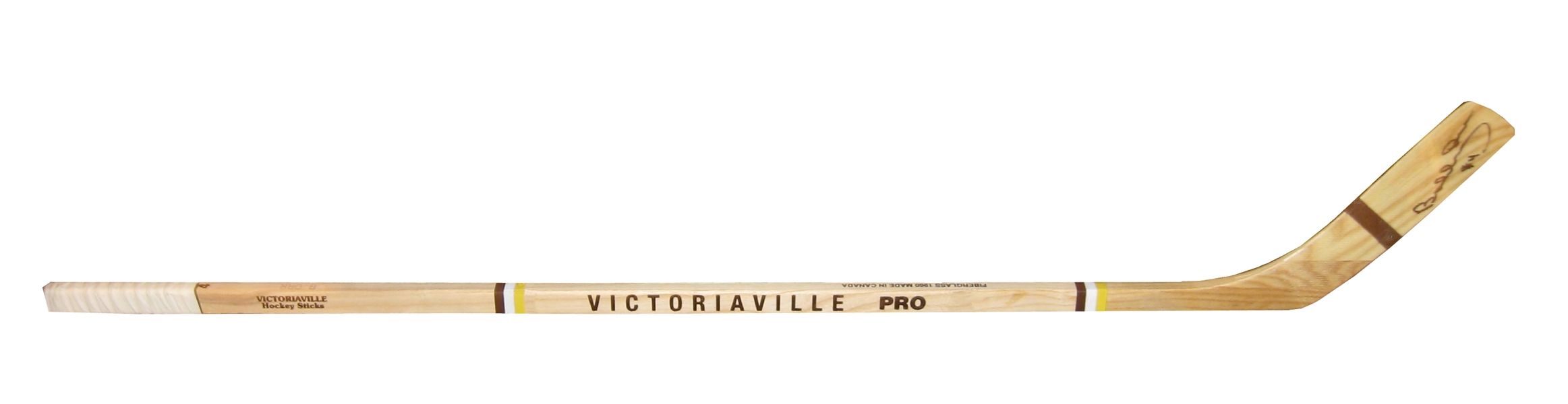 Bobby Orr - Signed Hockey Stick Bruins Victoriaville