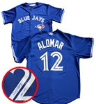 Roberto Alomar - Signed Blue Toronto Blue Jays Blue Jersey