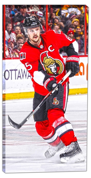 Erik Karlsson - 14x28 Ottawa Senators Canvas 