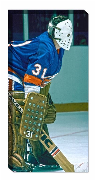 Billy Smith - 14x28 Canvas New York Islanders