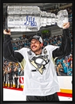 Sidney Crosby - Signed & Framed 20x29" Pittsburgh Penguins 2016 Stanley Cup Canvas