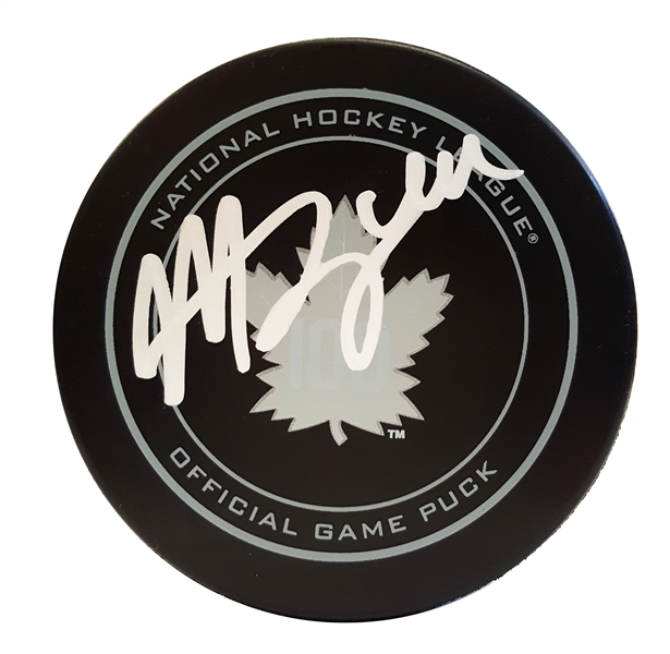 Morgan Rielly - Signed Puck Leafs 100th Anniversary
