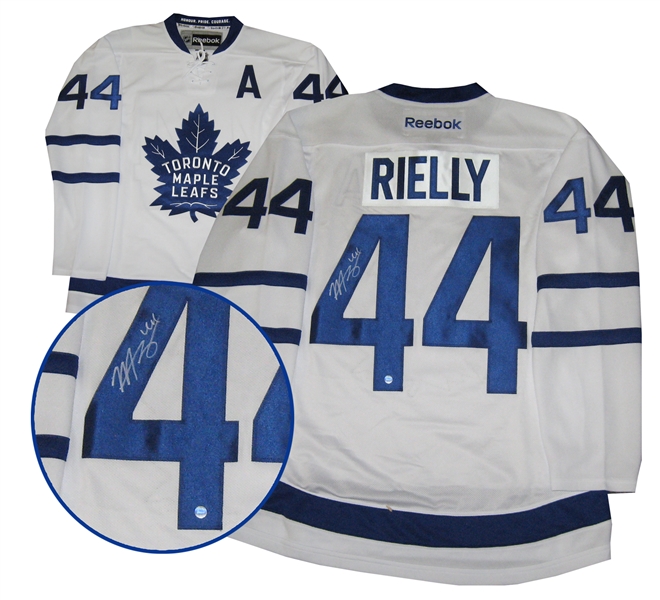Morgan Rielly - Signed Jersey Replica Leafs White 2016