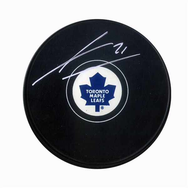 James Van Riemsdyk - Signed Toronto Maple Leafs Puck