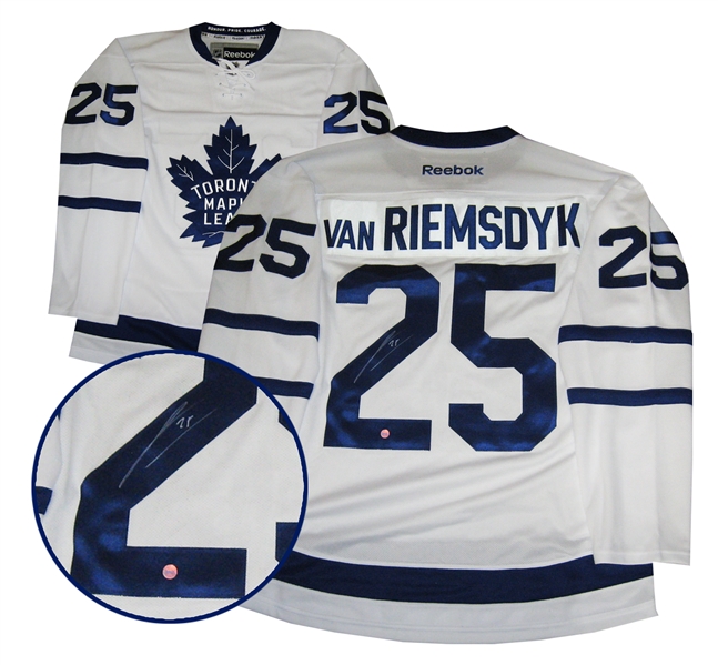 James Van Riemsdyk - Signed Jersey Replica Leafs White 