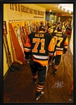 Sidney Crosby - Signed & Framed 20x29"" Hallway with Evgeni Malkin Canvas