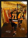 Sidney Crosby & Evgeni Malkin -  Dual-Signed & Framed 20x29" Canvas Pittsburgh Penguins Hallway-V