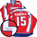 Tomas Kaberle Signed Jersey All Star East Replica Red 2008 Jersey