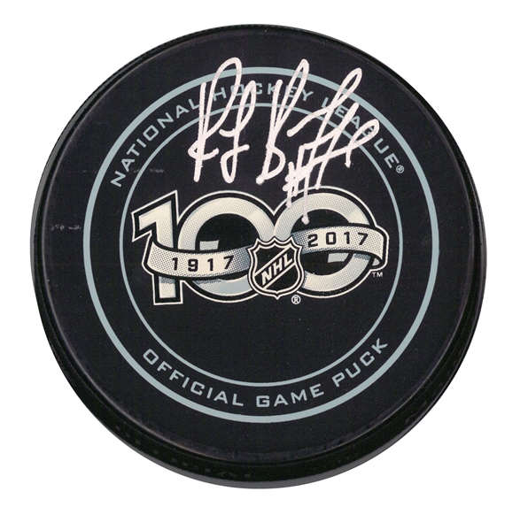 Ray Bourque Signed Puck NHL 100th Anniversary