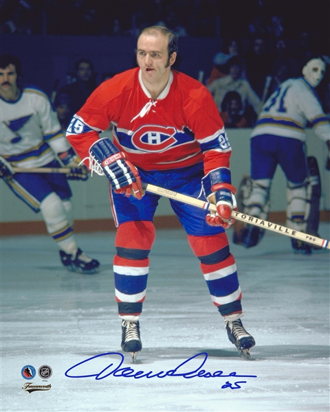 Jacque Lemaire Signed 8x10 Unframed Canadiens