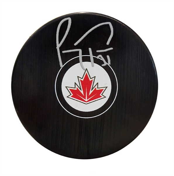 Carey Price Signed Puck World Cup of Hockey 2016 Canada
