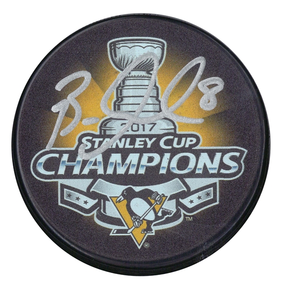 Brian Dumoulin Signed Puck Pittsburgh Penguins 2017 Stanley Cup Champions