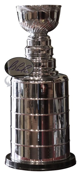 Mario Lemieux Signed 24" Official Replica Stanley Cup