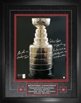 Montreal Canadiens Multi-signed 16x20" Stanley Cup