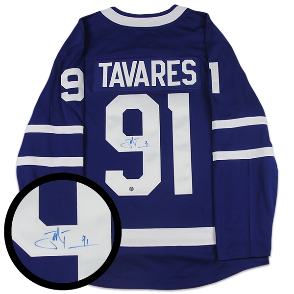 John Tavares, Signed Jersey Toronto Maple Leafs Blue Replica Fanatics