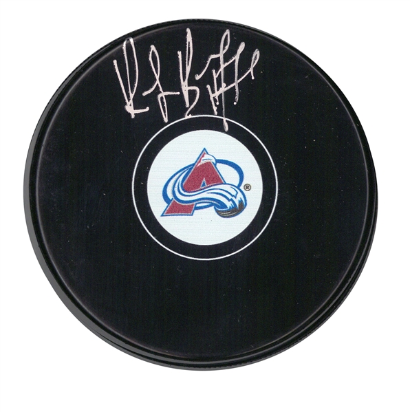 Ray Bourque, Signed Puck Avalanche