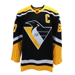 Sidney Crosby Front-Signed Pittsburgh Penguins 2022 Reverse Retro Adidas Auth. Jersey (Limited Edition of 87)