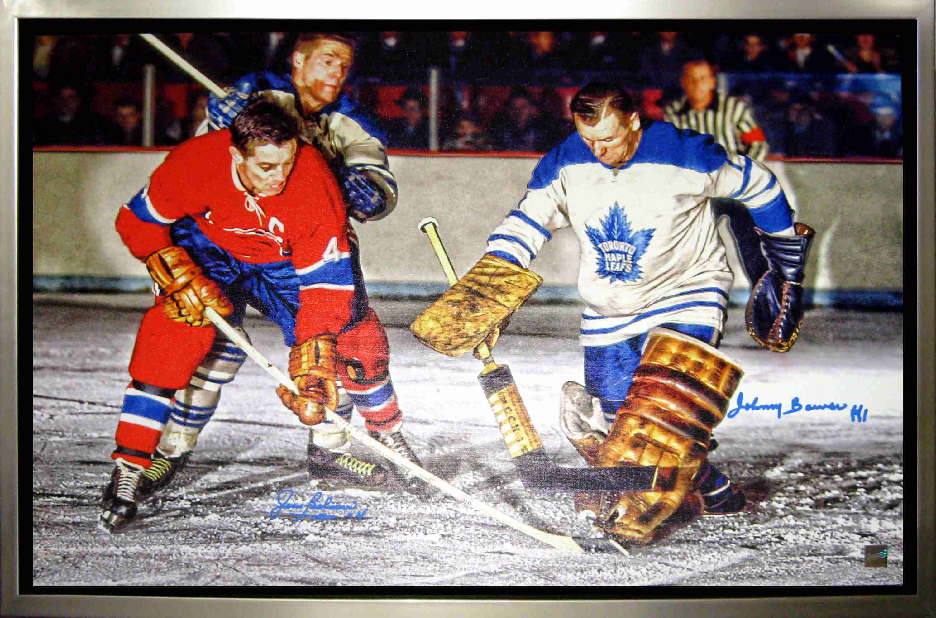 Johnny Bower Autographed Toronto Maple Leafs Jersey - NHL Auctions