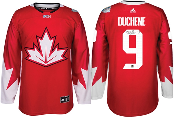 Matt Duchene - Signed Team Canada 2016 World Cup Jersey 