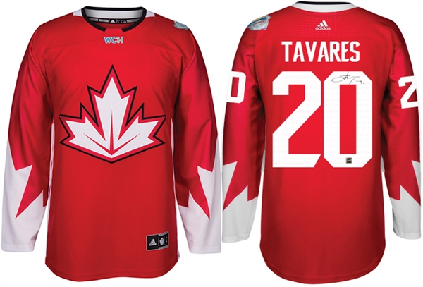 John Tavares - Signed Team Canada 2016 World Cup Jersey *PRE ORDER SPECIAL*