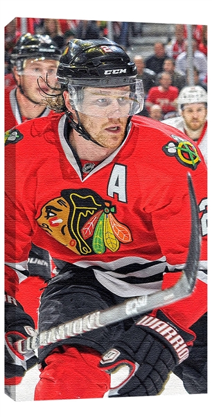 Duncan Keith - 14x28 Canvas Blackhawks Red