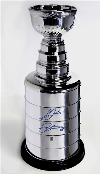 Toews / Kane Dual Signed Stanley Cup 24" Replica