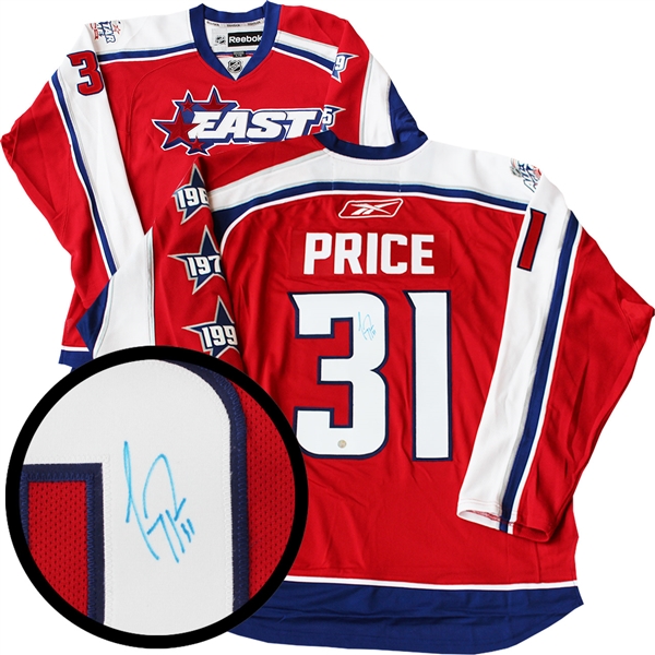 Carey Price Signed Jersey All-Star 2009 Red Replica