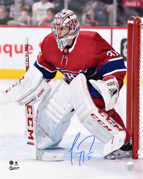 Carey Price Signed 8x10 Unframed Canadiens Action