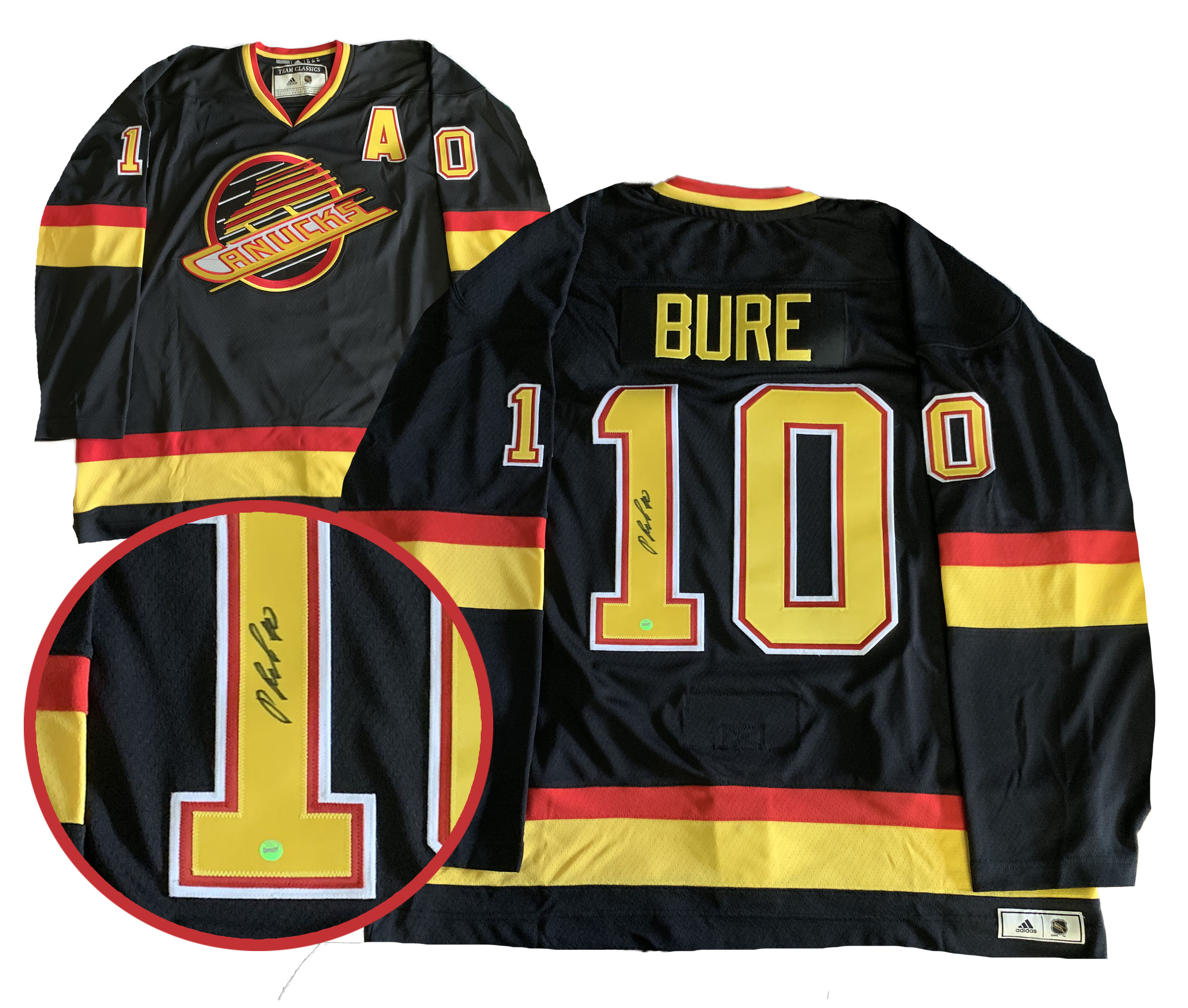 Sold at Auction: Authentic Pavel Bure Autographed Vancouver Canucks NHL  Jersey