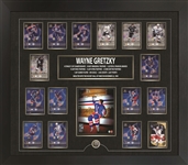 Wayne Gretzky 8x10 Framed with Card Set