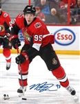 Matt Duchene Signed Ottawa Senators Unframed Action 8x10